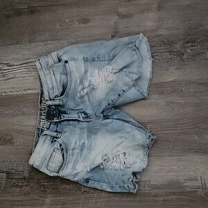 Machine Distress  Shorts